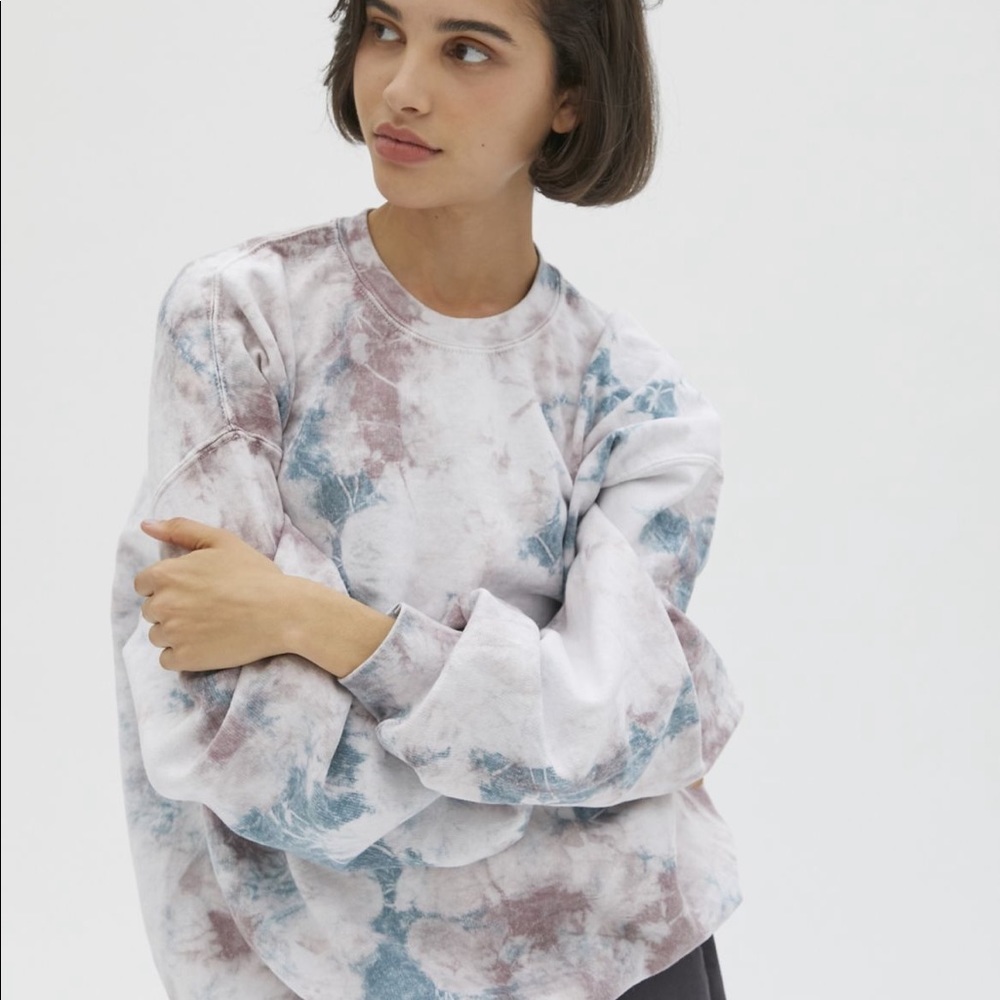 Urban Renewal Recycled Tie-Dye Relaxed Crew